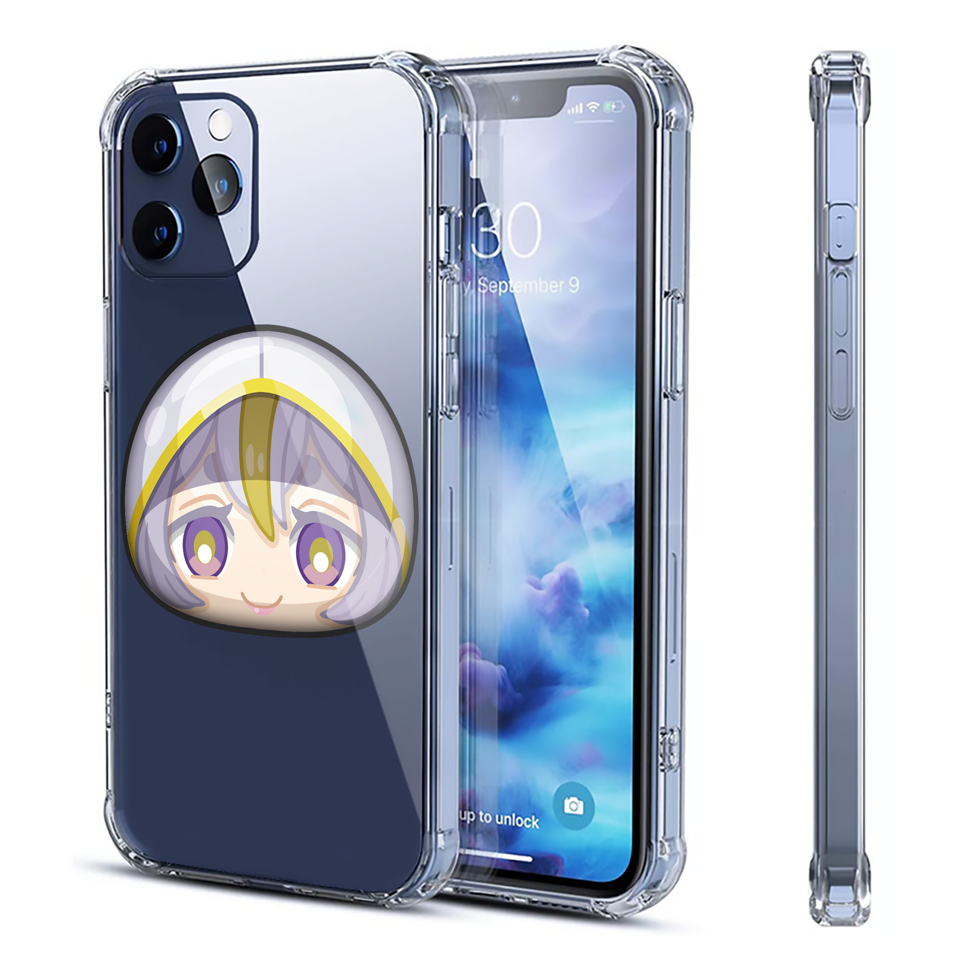 （画像用） 妖怪ウォッチ Yo-kai Watch 【iPhone 12シリーズ対応】透明スマホケース（クリアソフトケース）